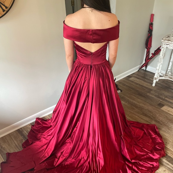 Sherri Hill pageant gown including Chinese Laundry as 6 shoes - Picture 5 of 9